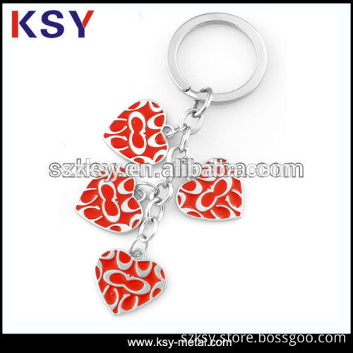 2016 now hight quatity plating engraved metal keychain